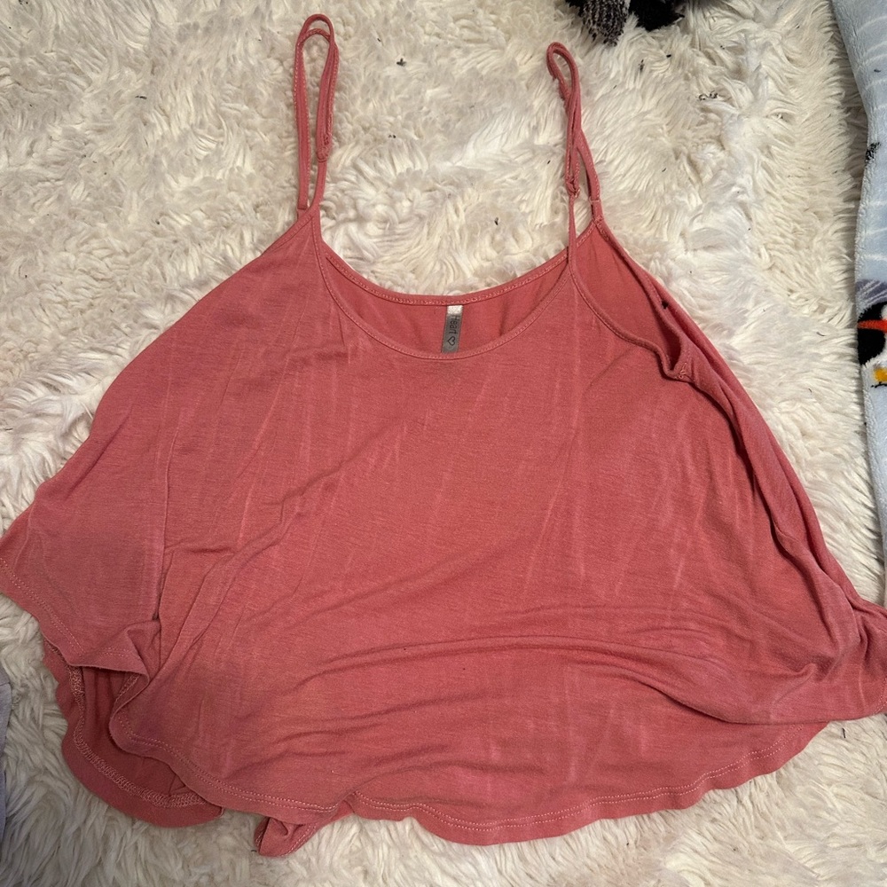 Pink tank top